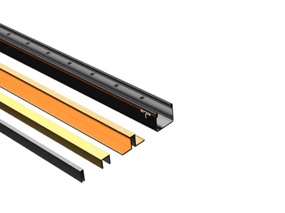 Stainless steel decorative profiles