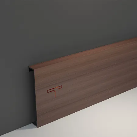 Sleek PVD patti on skirting profiles for a minimalist aesthetic