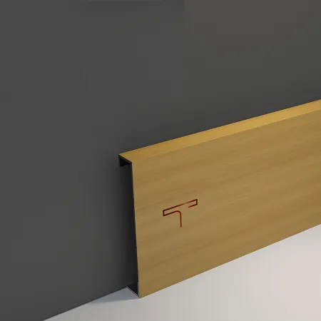 Skirting board profiles, an eye-catching element for trims