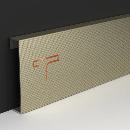 Skirting patti for a seamless and tidy finish