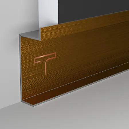 Strong and stylish skirting profiles with PVD patti for all trims
