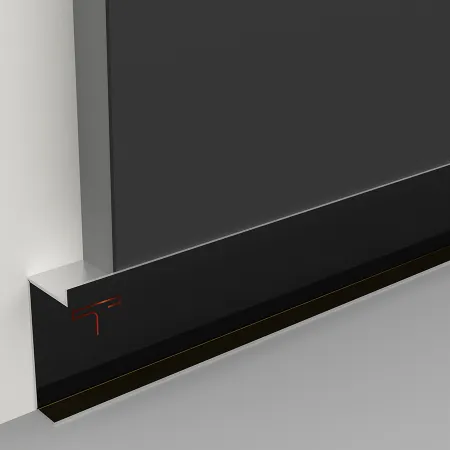 PVD patti on skirting board profiles for beautiful accents