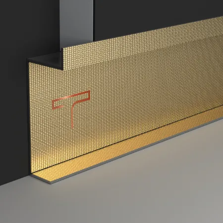 Skirting board profiles with PVD patti, stylish and durable