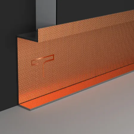 Skirting profiles with PVD patti and a unique pattern