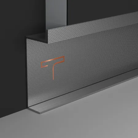 SC1 profile with linear design for modern architecture