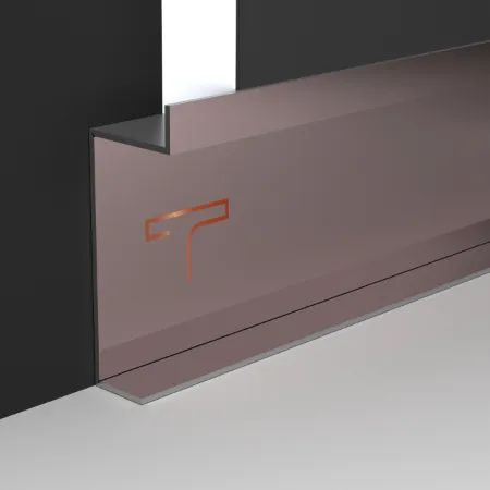 Skirting board profiles with PVD patti, an ideal choice