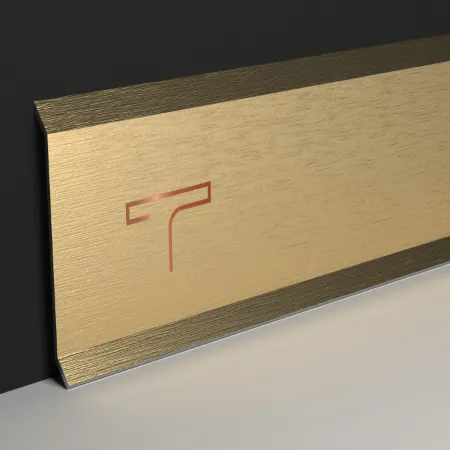 Robust skirting profiles for durable wall and floor joints