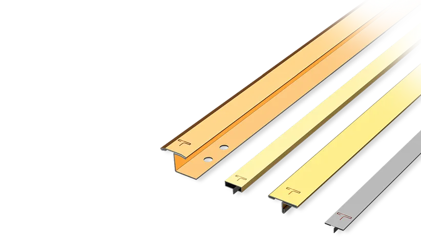 Stainless steel decorative profiles