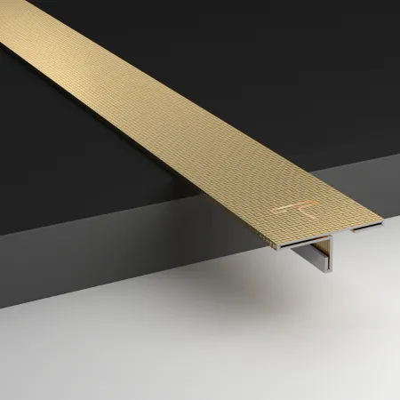 Stainless steel t profile and t patti, a polished finish for interiors