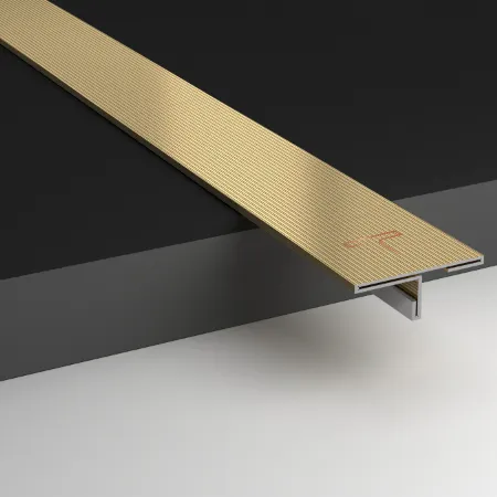 High-end trim, t patti and t profile for spaces