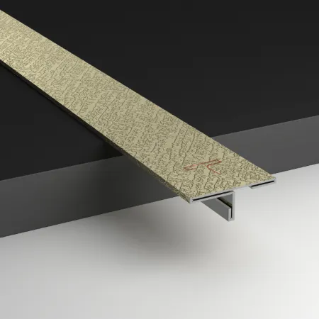 Stylish silver mesh t patti and t profile for seamless joints