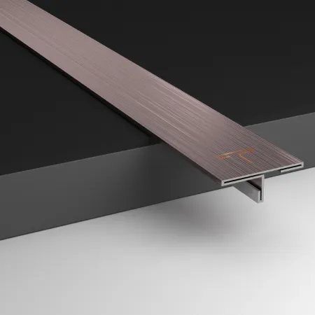 Premium trim for walls and floors: t patti and t profile