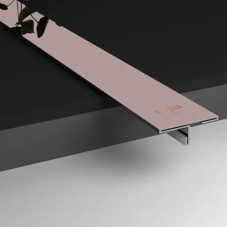 Durable SS t patti and t profile, silver mesh, for a clean look