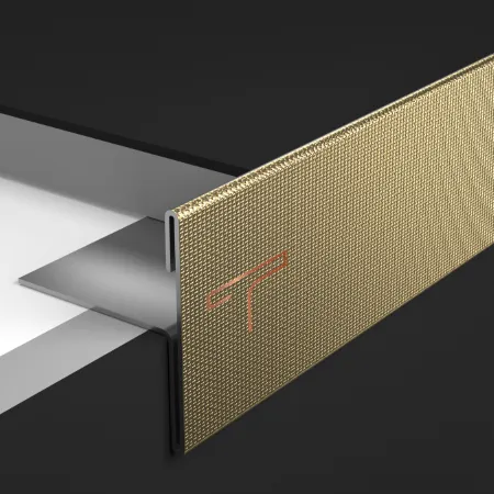 Polished SS T Patti for a reflective, elegant look