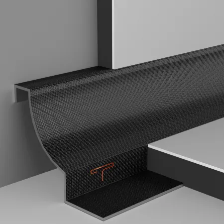 Metal tile trims corners