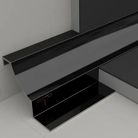 Metal tile trims corners