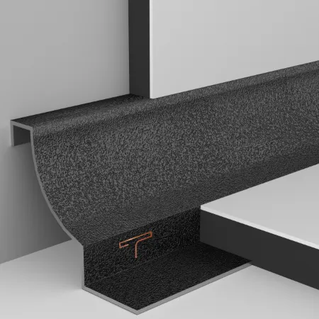 Metal tile trims corners