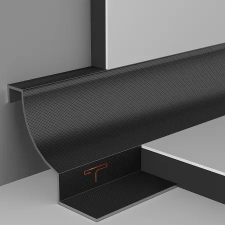 Metal tile trims corners