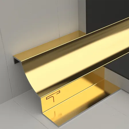 Metal tile trims corners