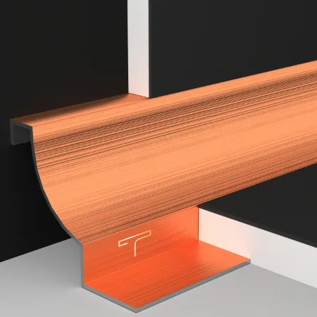 Metal tile trims corners