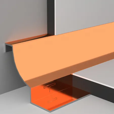 Metal tile trims corners