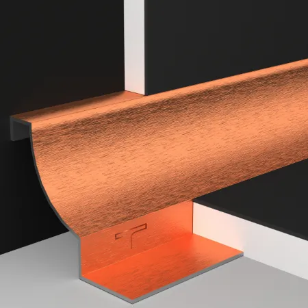 Metal tile trims corners