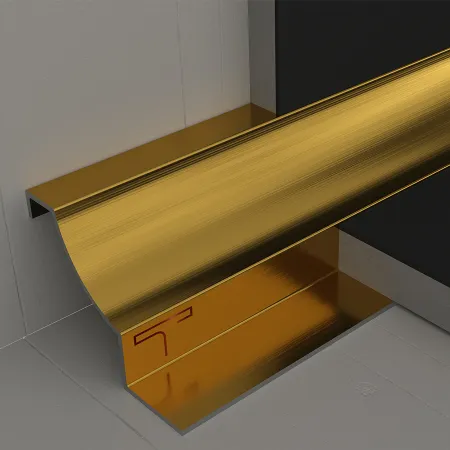 Metal tile trims corners