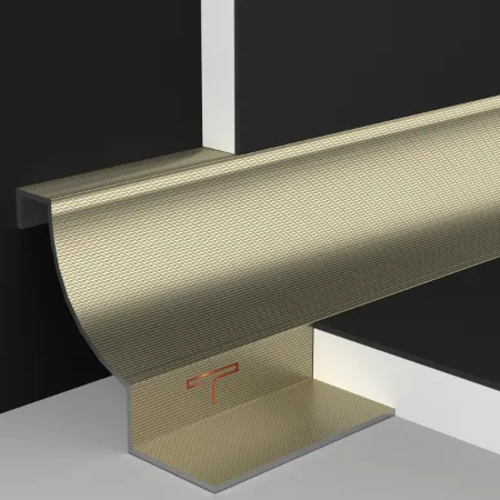 Metal tile trims corners