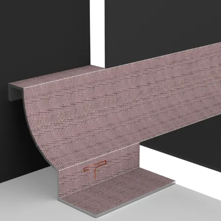 Metal tile trims corners