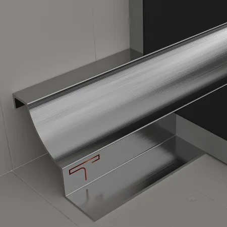 Metal tile trims corners