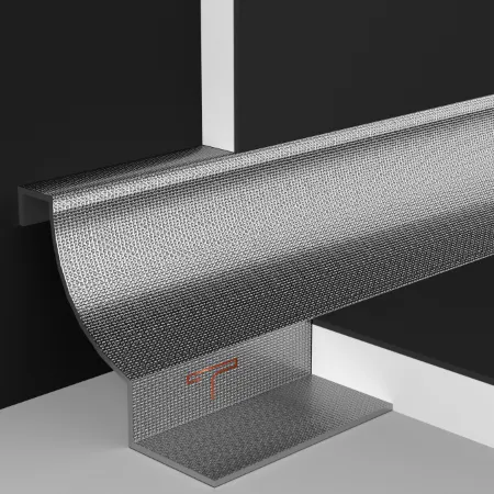 Metal tile trims corners