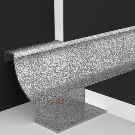 Metal tile trims corners