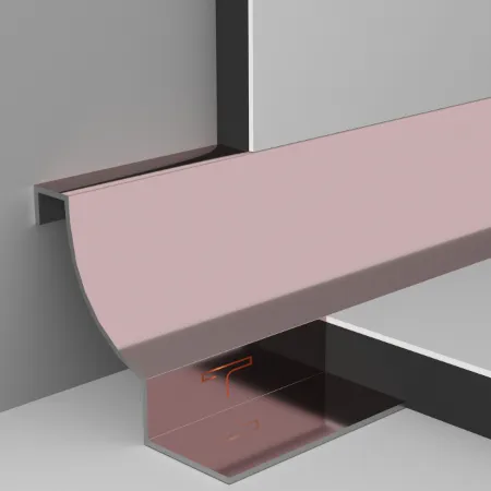 Metal tile trims corners