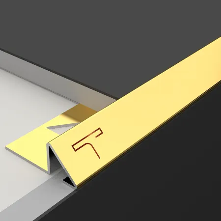 Metalpatti Stainless Steel Transition Profile for Smooth Material Transitions